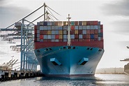 Maersk Containership Sets Cargo Handling World Record at Port of Los ...