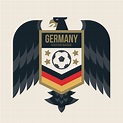 Insignias de fútbol de la Copa del mundo de Alemania 213473 Vector en ...