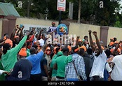 Mitglieder der Revolution protestieren jetzt in Lagos, als Nigeria am 1 ...