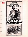 "TARZAN FURIA SALVAJE" MOVIE POSTER - "TARZAN SAVAGE FURY" MOVIE POSTER