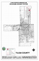Tulsa County Map With Roads - Cherie Benedikta