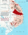 Vietnam - Map Depicting Enemy Operations