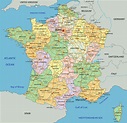 France Map With Regions - Best Map of Middle Earth