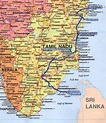 Tamilnadu Roadmap / Road Network Map of Tamil Nadu (With images) | Map ...