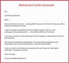 12 Free Retirement Letter Templates | How to Write