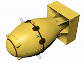 fat man atomic bomb 3D model | CGTrader
