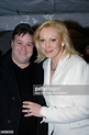 Cathy Moriarty and husband Joseph Gentile are at the Ziegfeld Theater ...