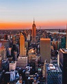 Viewing NYC | New york sunset, Sunset city, City aesthetic