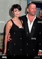 LOS ANGELES, Ca. August 06, 1997: Schauspielerin Demi Moore & Ehemann ...