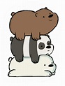 panda polar escandalosos webarebears bears bear freetoe... | Bare bears ...