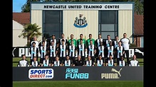 Newcastle United team photo | Behind the scenes - YouTube