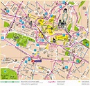 Lausanne city center map - Ontheworldmap.com