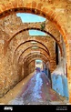 Gewölbte Straße in der Altstadt von Safi, Marokko Stockfotografie - Alamy