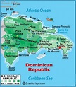 Dominican Republic Map Tourist Attractions - TravelsFinders.Com
