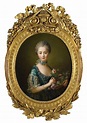 Portrait of lady Amelia Darcy 1754-1784, later 9th Baroness Conyers and ...
