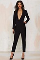 Nasty Gal Like a Boss Tuxedo Jumpsuit - Clothes | Rompers + Jumpsuits ...