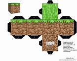 Cubecraft, Minecraft para armar, Minecraft imprimibles