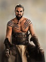 Portrait of Jason Momoa as Khal Drogo (Game of Thrones) on Behance