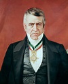 Portrait du président mexicain Jose Manuel de la Pena y Pena (1789-1850 ...