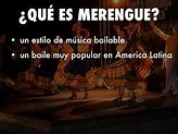 Baile: Merengue