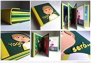 Libro personalizado para niños hecho con foamy | Manualidades con Foamy ...