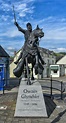Owain Glyndŵr statue, Corwen, Denbighshire, Wales | Owain glyndŵr ...