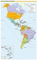Mapas América: Lista de países y capitales. - escuela de mapas