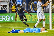 Sergio Santos’ first Union goals lead 6-1 rout of New England Revolution