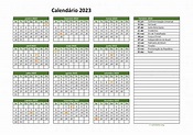 Calendário 2023 | WikiDates.org