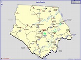 Ashe County Nc Map