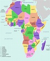Mapas Geográficos e Históricos da África - Geografia Total™