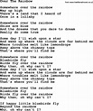 Willie Nelson song: Over The Rainbow, lyrics