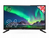 24” HD Ready LED Digital TV with Built-in Freeview T2 HD & Satellite ...