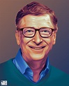 Bill Gates Vector art on Behance