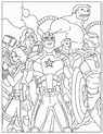 Dibujos de Los Vengadores 12 para Colorear para Colorear, Pintar e ...