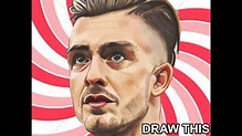 HOW TO DRAW LIKE A PRO - FULL PROCESS (JACK GREALISH PORTRAIT) - YouTube