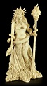 Hekate Figur - Griechische Göttin der Magie - Weiß | www.figuren-shop.de