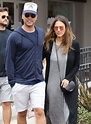 Jessica Alba with her husband out in Malibu