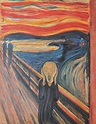 Pintura al óleo el grito 1893 by Edvard Munch 100% pintado a mano ...