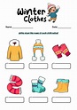 17 Clothing Printable Worksheets For Preschoolers - Free PDF at ...