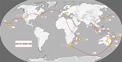 GIRO DEL MONDO - Un sogno che diventa realtà: Giro del mondo - Rotta ...