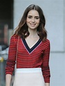 Lily Collins Style and Fashion Inspirations - Outside ITV Studios in ...