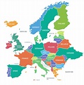 Mapa Europa Continente Los - Imagen gratis en Pixabay - Pixabay