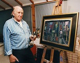 PETER MALKIN PAINTING IN HIS STUDIO in 2019 | Israel, Middle east, Wwii