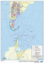 Mapa Político de Argentina 🖨️🌎[IMPRIMIR]