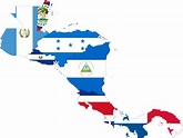 Flag Map of Central America [3596 × 2718] : r/MapPorn