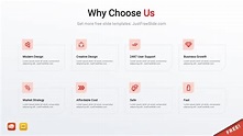 Free Why Choose Us Slide Design (5 Layouts) - Just Free Slide