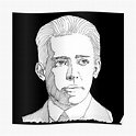 "Niels Bohr sketch" Poster for Sale by KennyLucky | Redbubble