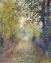 In the Woods 1880 Painting by Pierre Auguste Renoir - Pixels