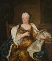 Portrait of Elisabeth Charlotte of the Palatinate 1652-1722 Duchess of ...